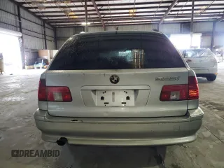 2001 BMW 5 Series 525iAT with VIN WBADS43461GD84053, listed as a Copart auction lot 45722195 with 0 mi miles and Salvage Title. Bid and sale history available at carsss.com. Image 6.
