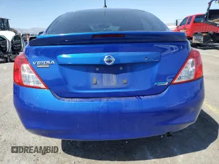 2014 Nissan Versa SV with VIN 3N1CN7AP1EL850025, listed as a Copart auction lot 52636905 with Not Provided miles and Salvage Title. Bid and sale history available at DreamBid. Image 6.