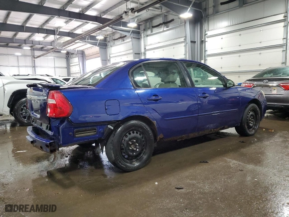 2005 Chevrolet Malibu LT with VIN 1G1ZU54835F261418, listed as a Copart auction lot 48737735 with 242,169 mi miles and Salvage Title. Bid and sale history available at carsss.com. Image 3.