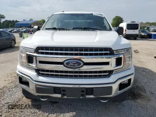 2018 Ford F-150 XL with VIN 1FTEW1E59JFA28036, listed as a Copart auction lot 57181525 with 121,384 mi miles and Salvage title. Bid and sale history available at DreamBid. Image 5.