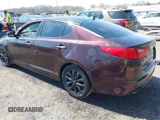 2014 Kia Optima EX with VIN 5XXGN4A70EG266191, listed as a IAAI auction lot 41895612 with 229,472 mi miles and . Bid and sale history available at carsss.com. Image 3.