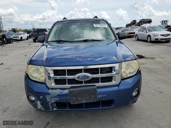 2008 Ford Escape XLT with VIN 1FMCU03108KB12718, listed as a Copart auction lot 57175474 with 152,698 mi miles and Salvage Title. Bid and sale history available at carsss.com. Image 5.