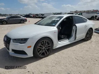 2016 Audi A7 3.0 Prestige with VIN WAU2GAFC9GN030202, listed as a Copart auction lot 61867194 with 111,417 mi miles and Salvage Title. Bid and sale history available at carsss.com. Image 1.