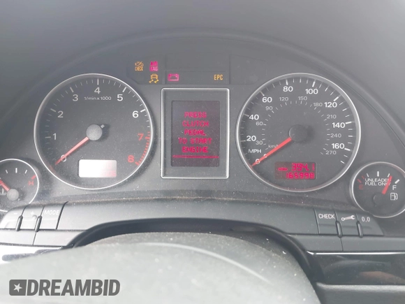 2007 Audi A4 с VIN WAUEF98E87A179267, выставлен на аукционе IAAI как лот 42038900 с пробегом 165 998 миль миль и . История ставок и продаж доступна на DreamBid. Изображение 7.