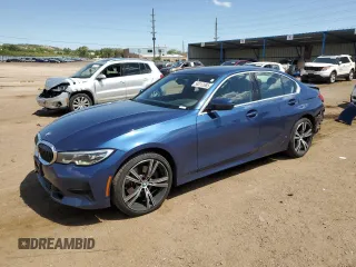 2021 BMW 3 Series 330i xDrive z VIN WBA5R7C07MFK29551, wystawiony jako Copart lot #58012685 z przebiegiem 54 873 mil mil oraz Szkoda całkowita • Salvage title. Historia ofert i sprzedaży dostępna na DreamBid. Obrazek 1.