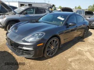 2017 Porsche Panamera 4S with VIN WP0AB2A75HL122692, listed as a Copart auction lot 64242104 with 67,297 mi miles and Salvage Title. Bid and sale history available at DreamBid. Image 1.