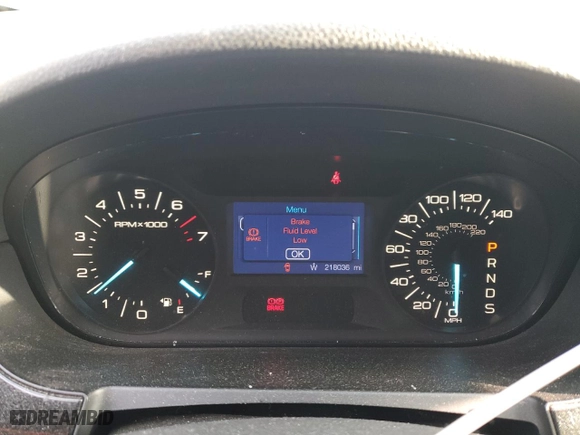 2013 Ford Edge SE with VIN 2FMDK3GC7DBB34047, listed as a Copart auction lot 45544215 with 218,036 mi miles and Salvage Title. Bid and sale history available at carsss.com. Image 9.