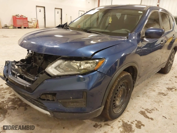 2017 Nissan Rogue SL with VIN 5N1AT2MT1HC794587, listed as a IAAI auction lot 41708715 with 121,017 mi miles. Bid and sale history available at carsss.com. Image 12.