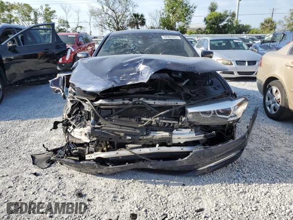 2018 BMW 5 Series 540i with VIN WBAJE5C52JWA96352, listed as a Copart auction lot 58902825 with Not provided miles and Salvage title. Bid and sale history available at DreamBid. Image 5.