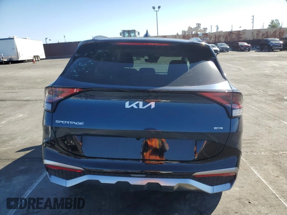2025 Kia Sportage SX-Prestige with VIN KNDPXCDG5S7181173, listed as a Copart auction lot 46571485 with 2,232 mi miles and Salvage title. Bid and sale history available at DreamBid. Image 6.