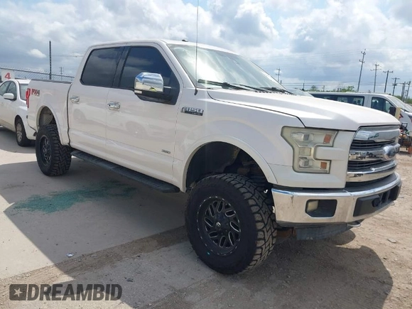 2016 Ford F-150 XLT with VIN 1FTEW1EG1GKD09703, listed as a IAAI auction lot 42056248 with 126,812 mi miles. Bid and sale history available at carsss.com. Image 1.