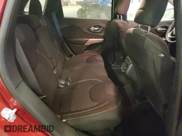 2017 Jeep Cherokee Latitude z VIN 1C4PJMCS7HW587810, wystawiony jako Copart lot #60847625 z przebiegiem 39 950 mil mil oraz Szkoda całkowita • Salvage title. Historia ofert i sprzedaży dostępna na DreamBid. Obrazek 11.