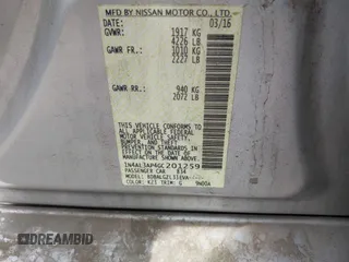 2016 Nissan Altima SR with VIN 1N4AL3AP4GC201259, listed as a IAAI auction lot 42173893 with 129,866 mi miles and . Bid and sale history available at carsss.com. Image 9.