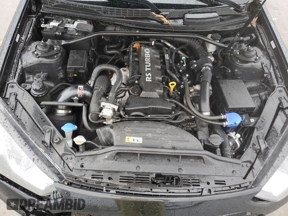 2014 Hyundai Genesis Coupe 2.0T with VIN KMHHT6KD1EU116459, listed as a Copart auction lot 86308684 with 126,492 mi miles and Salvage title. Bid and sale history available at DreamBid. Image 11.