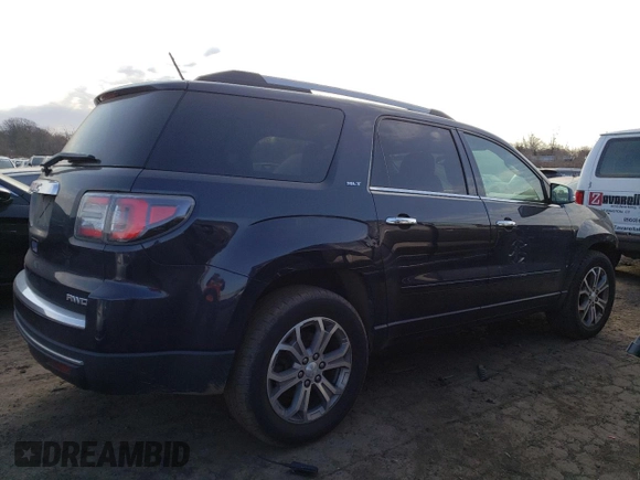2015 GMC Acadia SLT with VIN 1GKKVRKD4FJ152773, listed as a Copart auction lot 48147595 with 159,160 mi miles and Salvage Title. Bid and sale history available at carsss.com. Image 3.