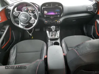 2023 Kia Soul GT-Line with VIN KNDJ53AU7P7841677, listed as a Copart auction lot 49253005 with 24,769 mi miles and Salvage Title. Bid and sale history available at carsss.com. Image 8.