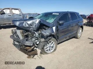 2021 Ford Edge SEL with VIN 2FMPK4J99MBA53213, listed as a Copart auction lot 49646385 with 0 mi miles and Salvage Title. Bid and sale history available at carsss.com. Image 1.
