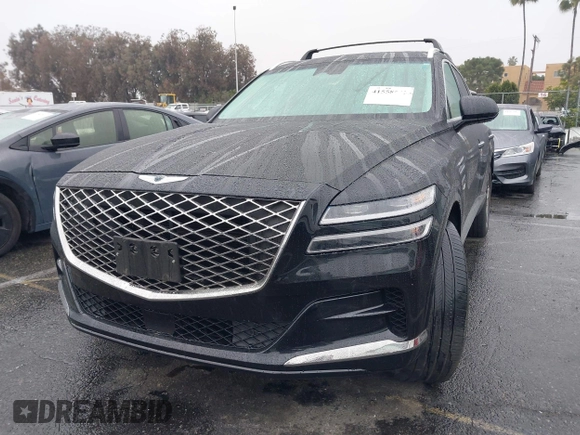 2022 Genesis GV80 Advanced Plus with VIN KMUHCESCXNU078815, listed as a IAAI auction lot 41558532 with 35,424 mi miles and . Bid and sale history available at DreamBid. Image 17.