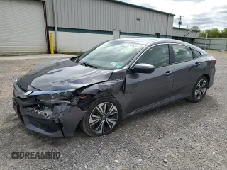 2018 Honda Civic EX-T z VIN JHMFC1F38JX025082, wystawiony jako Copart lot #57438245 z przebiegiem 72 408 mil mil oraz Szkoda całkowita • Salvage title. Historia ofert i sprzedaży dostępna na DreamBid. Obrazek 1.