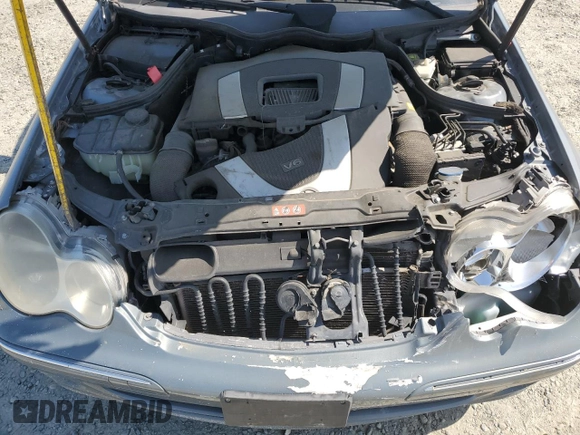 2007 Mercedes-Benz C z VIN WDBRF54J47A928869, wystawiony jako Copart lot #59620155 z przebiegiem 177 186 mil mil oraz Szkoda całkowita • Salvage title. Historia ofert i sprzedaży dostępna na DreamBid. Obrazek 11.
