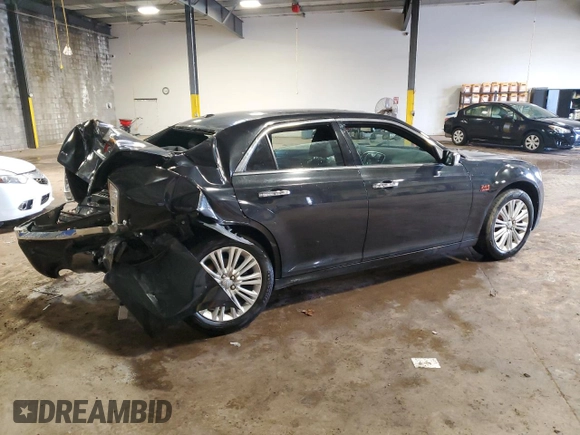 2014 Chrysler 300 C with VIN 2C3CCAKT4EH190409, listed as a Copart auction lot 50275085 with 158,184 mi miles and Salvage Title. Bid and sale history available at carsss.com. Image 3.