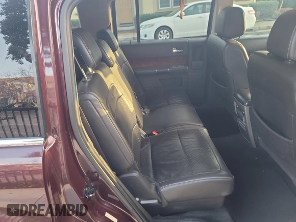 2011 Ford Flex Limited with VIN 2FMGK5DC1BBD25652, listed as a Copart auction lot 49539805 with 162,632 mi miles and Clean Title. Bid and sale history available at carsss.com. Image 6.