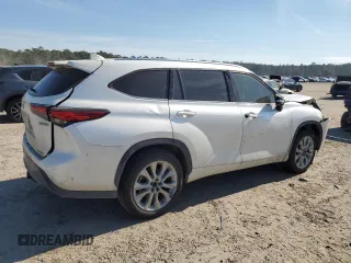 2021 Toyota Highlander Hybrid Limited с VIN 5TDYARAH3MS006077, выставлен на аукционе Copart как лот 43145585 с пробегом 121 815 миль миль и Списание • Salvage title. История ставок и продаж доступна на DreamBid. Изображение 3.