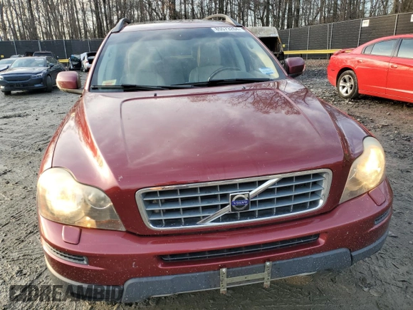 2009 Volvo XC90 I6 with VIN YV4CZ982291497683, listed as a Copart auction lot 85573264 with 126,153 mi miles and Salvage Title. Bid and sale history available at carsss.com. Image 5.