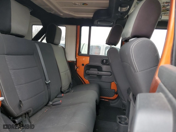 2010 Jeep Wrangler Unlimited Sport with VIN 1J4BA3H16AL195505, listed as a Copart auction lot 50616245 with 131,179 mi miles and Clean Title. Bid and sale history available at carsss.com. Image 10.