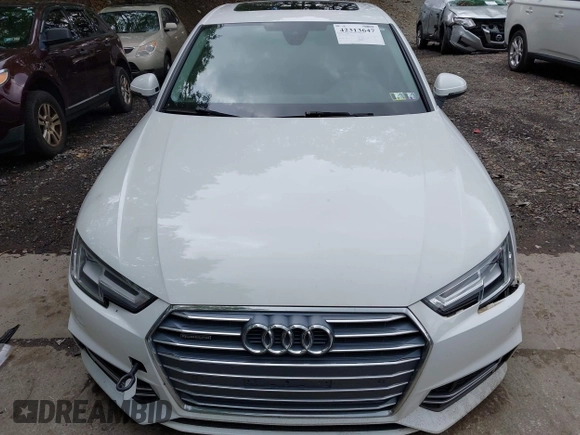 2018 Audi A4 Premium Plus z VIN WAUENAF46JA149268, wystawiony jako IAAI lot #42313647 z przebiegiem 88 562 mil mil oraz . Historia ofert i sprzedaży dostępna na DreamBid. Obrazek 12.