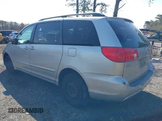 2007 Toyota Sienna CE with VIN 5TDZK23C67S096954, listed as a IAAI auction lot 41853962 with 185,852 mi miles. Bid and sale history available at carsss.com. Image 3.