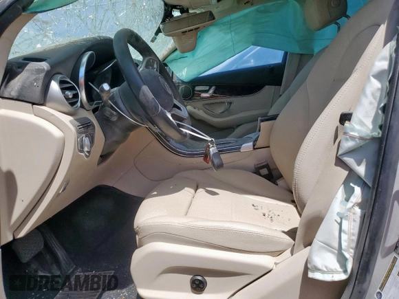 2020 Mercedes-Benz GLC 300 with VIN WDC0G8DB1LF729867, listed as a Copart auction lot 56649965 with Not provided miles and Non repairable. Bid and sale history available at DreamBid. Image 7.