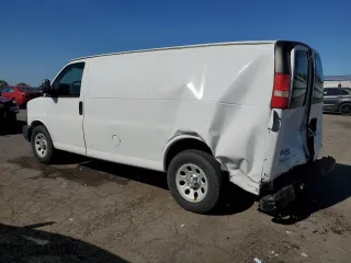 2012 Chevrolet Express Cargo Van with VIN 1GCSGAFX9C1140688, listed as a Copart auction lot 75693364 with 106,043 mi miles and Salvage Title. Bid and sale history available at carsss.com. Image 2.