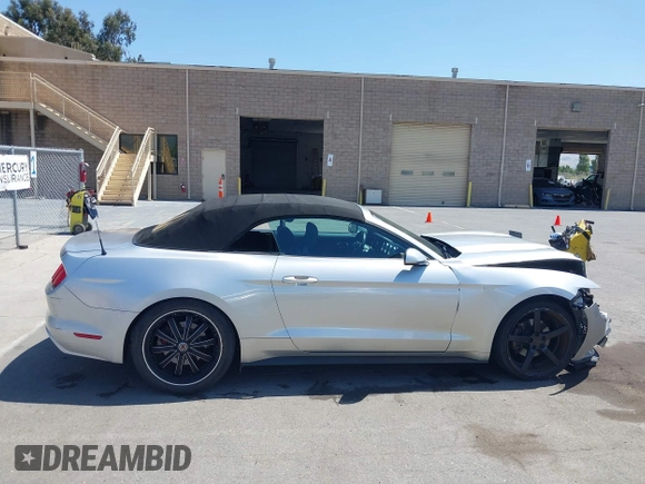 2015 Ford Mustang V6 with VIN 1FATP8EMXF5418893, listed as a IAAI auction lot 42396710 with 103,560 mi miles and . Bid and sale history available at DreamBid. Image 12.
