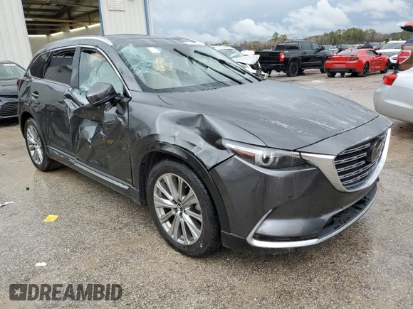 2021 Mazda CX-9 Signature with VIN JM3TCBEY4M0539149, listed as a Copart auction lot 39943894 with 43,463 mi miles and Non Repairable. Bid and sale history available at carsss.com. Image 4.