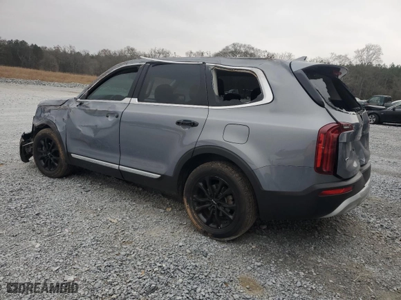 2022 Kia Telluride LX with VIN 5XYP2DHC6NG236765, listed as a Copart auction lot 86859404 with 80,628 mi miles and Salvage Title. Bid and sale history available at carsss.com. Image 2.