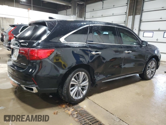2018 Acura MDX w/Technology Pkg with VIN 5J8YD4H55JL000933, listed as a Copart auction lot 89175675 with 100,740 mi miles and Salvage Title. Bid and sale history available at carsss.com. Image 3.
