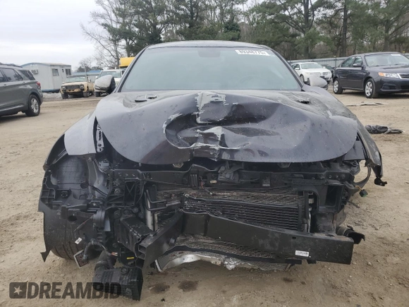 2019 Kia Stinger GT with VIN KNAE35LC5K6049644, listed as a Copart auction lot 89348775 with 92,377 mi miles and Non Repairable. Bid and sale history available at carsss.com. Image 5.