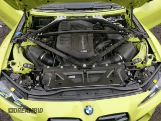 2021 BMW M4 Competition with VIN WBS33AZ01MCG52204, listed as a Copart auction lot 82550333 with 26,194 mi miles. Bid and sale history available at carsss.com. Image 11.