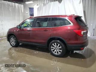 2021 Honda Pilot EX-L with VIN 5FNYF6H58MB090087, listed as a Copart auction lot 51484195 with 30,461 mi miles and Salvage Title. Bid and sale history available at carsss.com. Image 2.