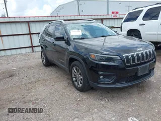 2019 Jeep Cherokee Latitude Plus with VIN 1C4PJLLX9KD333220, listed as a IAAI auction lot 42512218 with 81,064 mi miles and . Bid and sale history available at DreamBid. Image 1.