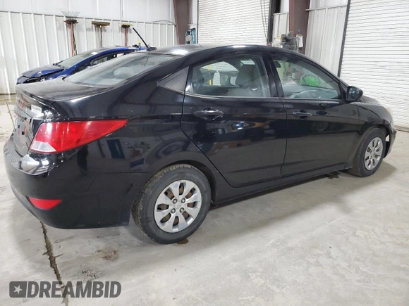 2016 Hyundai Accent SE with VIN KMHCT4AE4GU122185, listed as a Copart auction lot 53192425 with 224,861 mi miles and Clean Title. Bid and sale history available at carsss.com. Image 3.