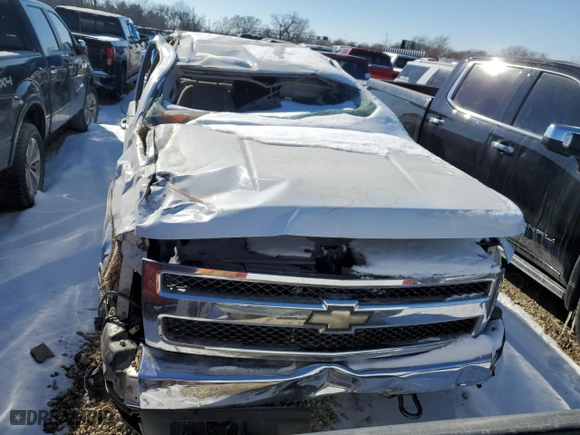 2008 Chevrolet Silverado 1500 LT w/1LT with VIN 1GCEC19J98Z222087, listed as a Copart auction lot 44642665 with 126,339 mi miles and Salvage Title. Bid and sale history available at carsss.com. Image 5.