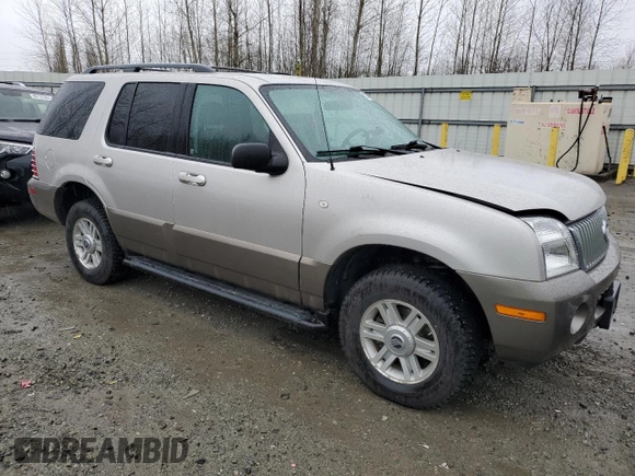 2004 Mercury Mountaineer Convenience z VIN 4M2ZU86K74UJ24696, wystawiony jako Copart lot #87278104 z przebiegiem 138 412 mil mil oraz Czysty tytuł • Clean title. Historia ofert i sprzedaży dostępna na DreamBid. Obrazek 4.