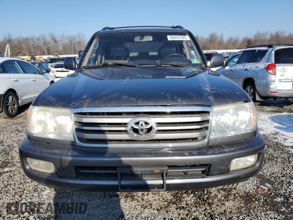 2006 Toyota Land Cruiser z VIN JTEHT05J362082746, wystawiony jako Copart lot #88804395 z przebiegiem 262 952 mil mil oraz Tytuł czysty. Historia ofert i sprzedaży dostępna na DreamBid. Obrazek 5.