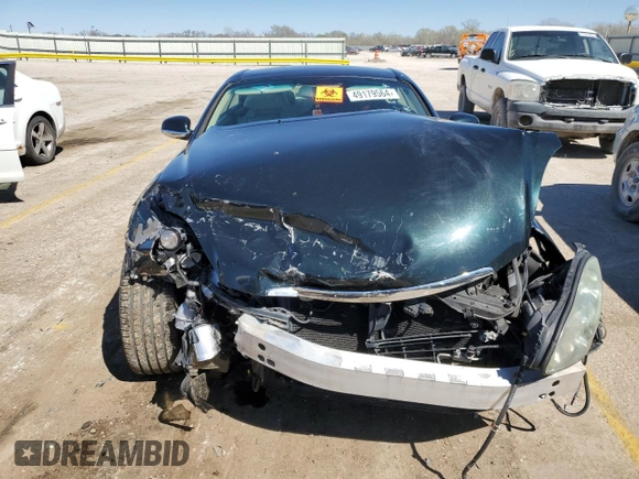 2005 Lexus SC 430 z VIN JTHFN48Y550070001, wystawiony jako Copart lot #49179564 z przebiegiem Nie podano mil oraz Szkoda całkowita • Salvage title. Historia ofert i sprzedaży dostępna na DreamBid. Obrazek 5.