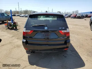 2007 BMW X3 3.0si with VIN WBXPC93427WF15667, listed as a Copart auction lot 53560925 with 2,661,014 mi miles and Clean Title. Bid and sale history available at carsss.com. Image 6.