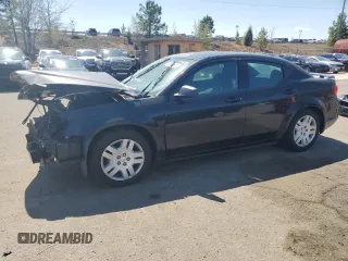 2014 Dodge Avenger SE with VIN 1C3CDZAB4EN155767, listed as a Copart auction lot 50588695 with 203,332 mi miles and Salvage title. Bid and sale history available at DreamBid. Image 1.