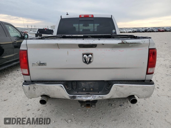 2016 Ram 1500 Big Horn with VIN 1C6RR6LM3GS304704, listed as a Copart auction lot 46607075 with 258,164 mi miles and Salvage Title. Bid and sale history available at carsss.com. Image 6.