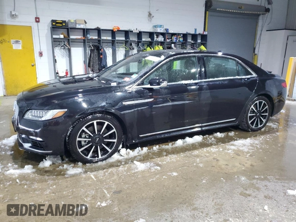 2019 Lincoln Continental Reserve with VIN 1LN6L9NC7K5601870, listed as a Copart auction lot 89140335 with 182,089 mi miles and Salvage Title. Bid and sale history available at DreamBid. Image 1.